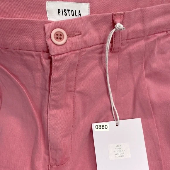 (B45) Pistola flamingo pleated‎ trousers, Size 28, NWT - Picture 7 of 13